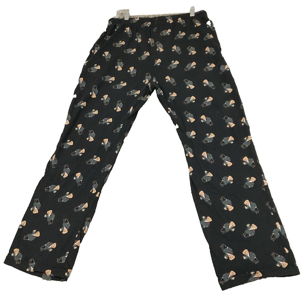 Lot of 2 Med Polo Ralph Lauren Polo Bear Sleep Lounge Pants Martini Polo Bear - Picture 13 of 16